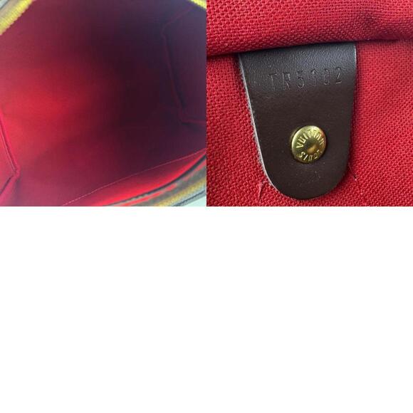 LOUIS VUITTON Brown Damier Leather Speedy 30 Bag - Picture 5 of 5